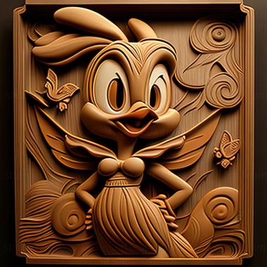 3D модель Святая Пенелопа из Looney Tunes (STL)